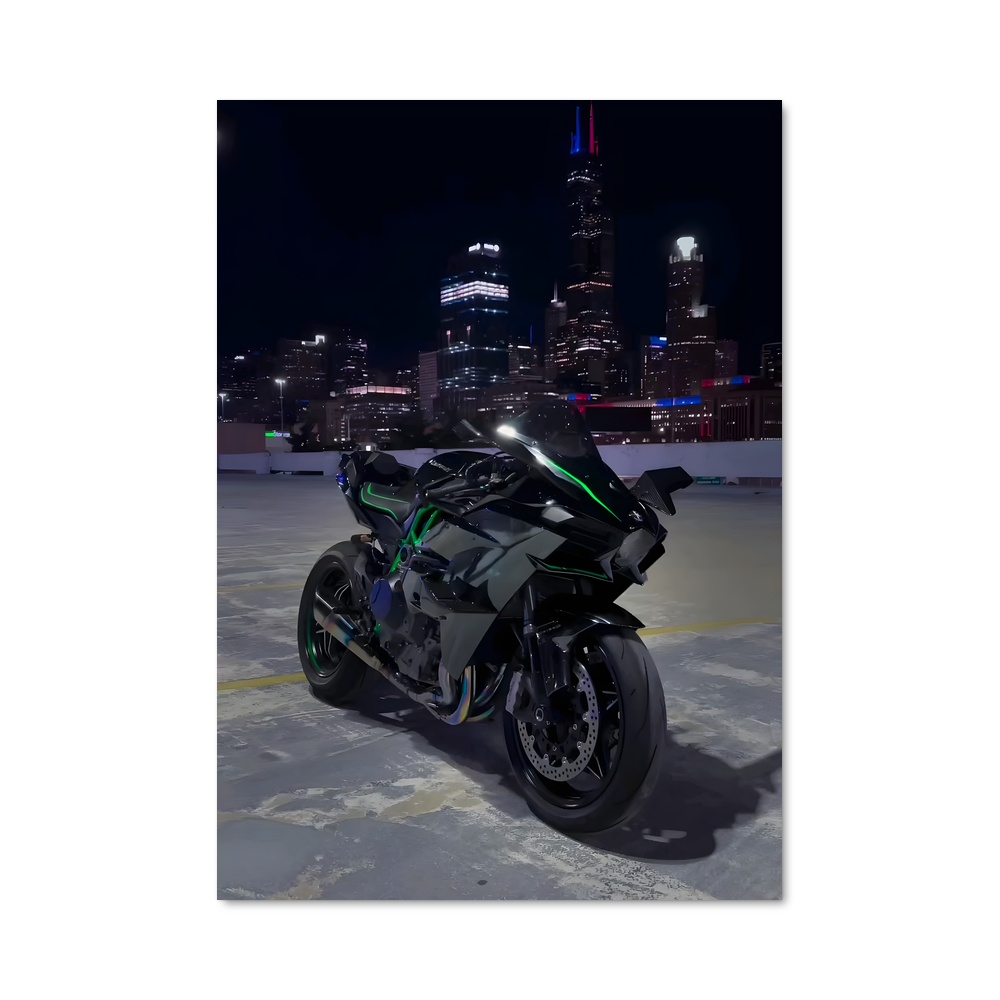 Poster Ninja H2 Énigmatique